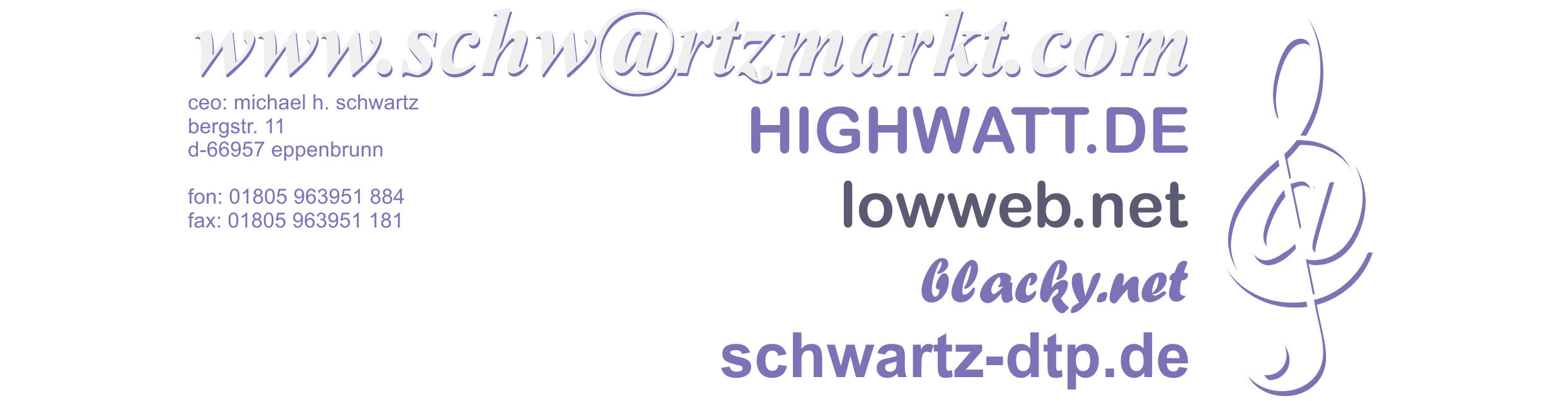 Webhosting by www.schw@rtzmarkt.com